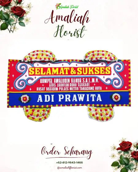 Papan Bunga Ucapan Selamat Watupayung